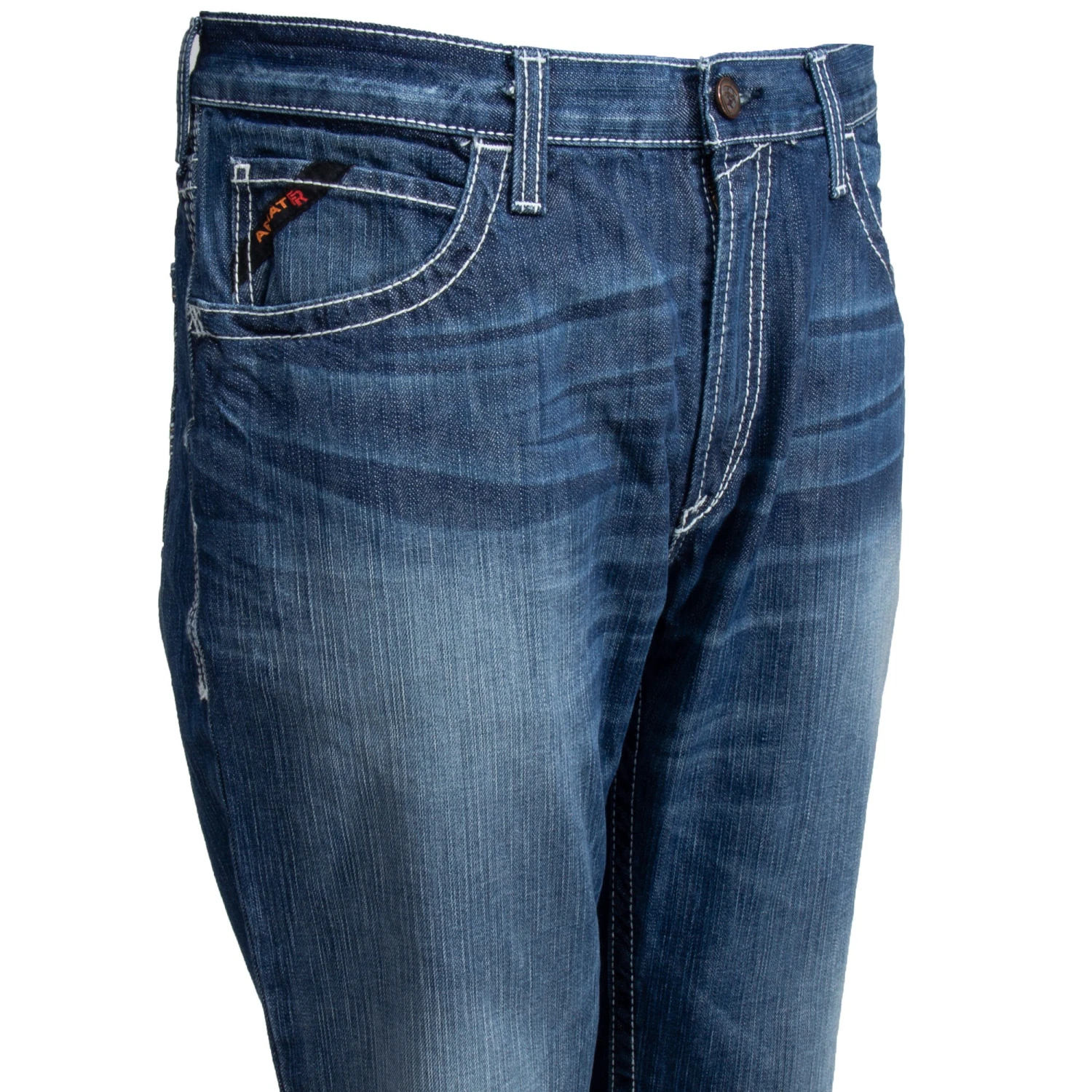 Ariat Work FR Jeans: Men's 10018365 M4 Ridgeline Jeans - Image 2