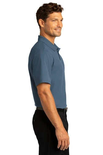 Port Authority Shirts: Men's K810 RBLU Regatta Blue SuperPro React Polo Shirt - Image 3