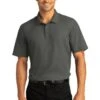 Port Authority Shirts: Men's K810 SGY Storm Grey SuperPro React Polo Shirt