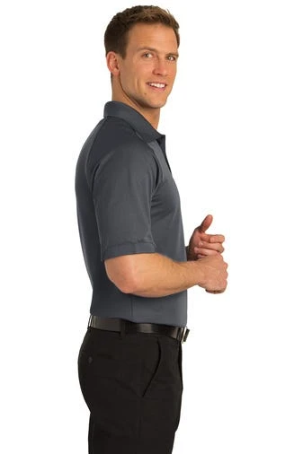 Port Authority Shirts: Men's K525 IGY Iron Grey Dry Zone Ottoman Polo - Image 3