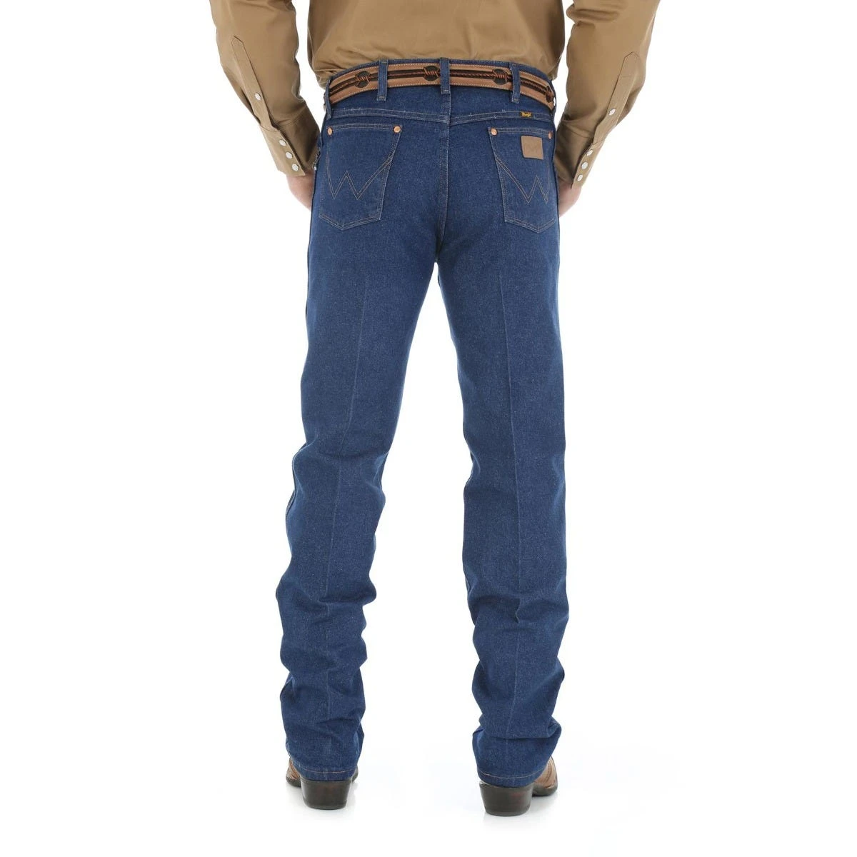 Wrangler Jeans: Men's 13MWZPW Prewashed Indigo Cowboy Cut Original Fit Jeans - Image 2