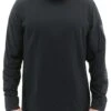 Cat Apparel: Men's 2511780 10121 Pitch Black Long Sleeve Viraloff Gaiter Tee