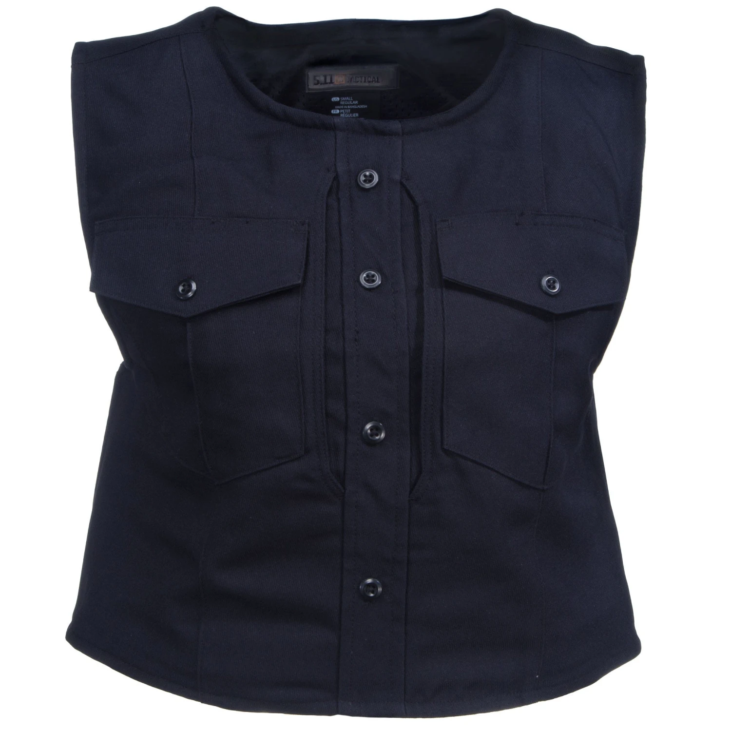 5.11 Tactical Shirts: Women's Class B Uniform Outer Carrier 49031 750 Midnight Navy Shirt - Image 2