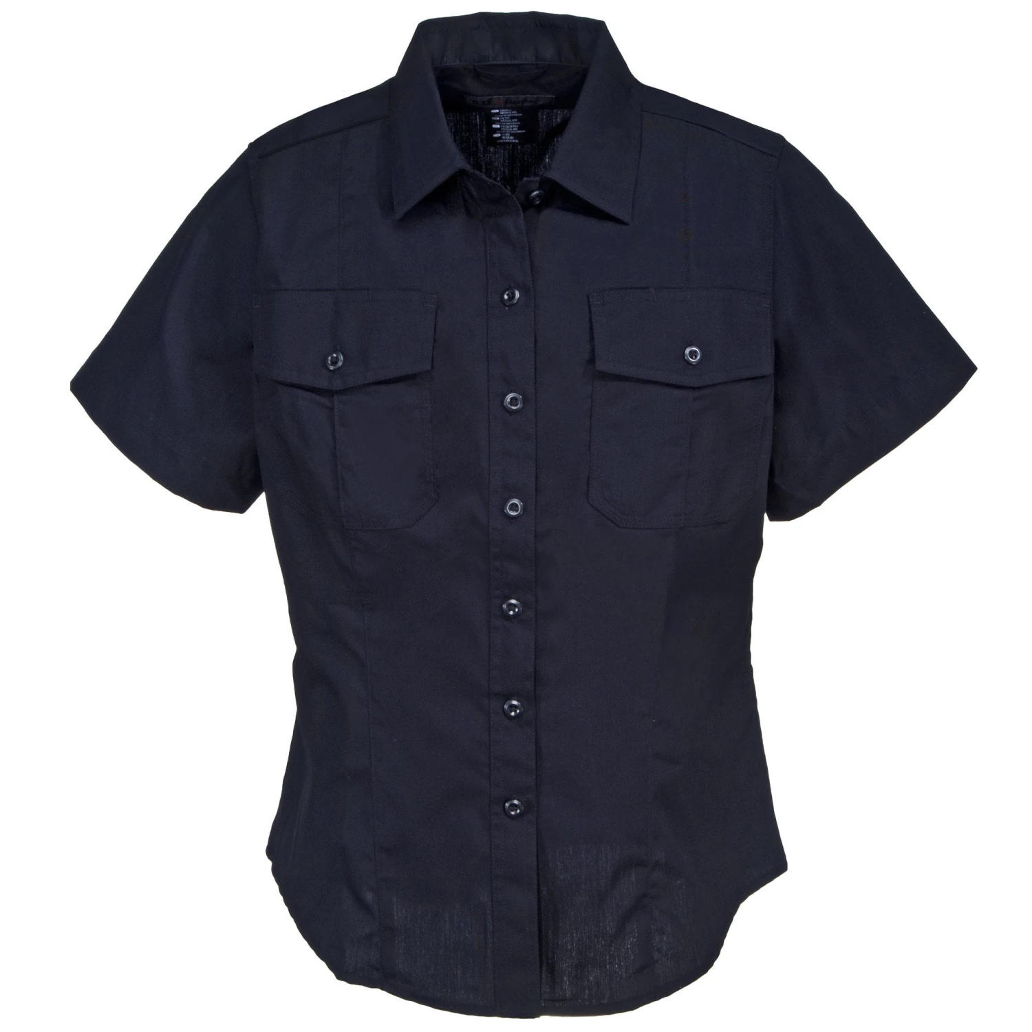 5.11 Tactical Shirts: Women's 61016 750 Midnight Navy PDU Class A Short Sleeve Stryke Shirt - Image 2