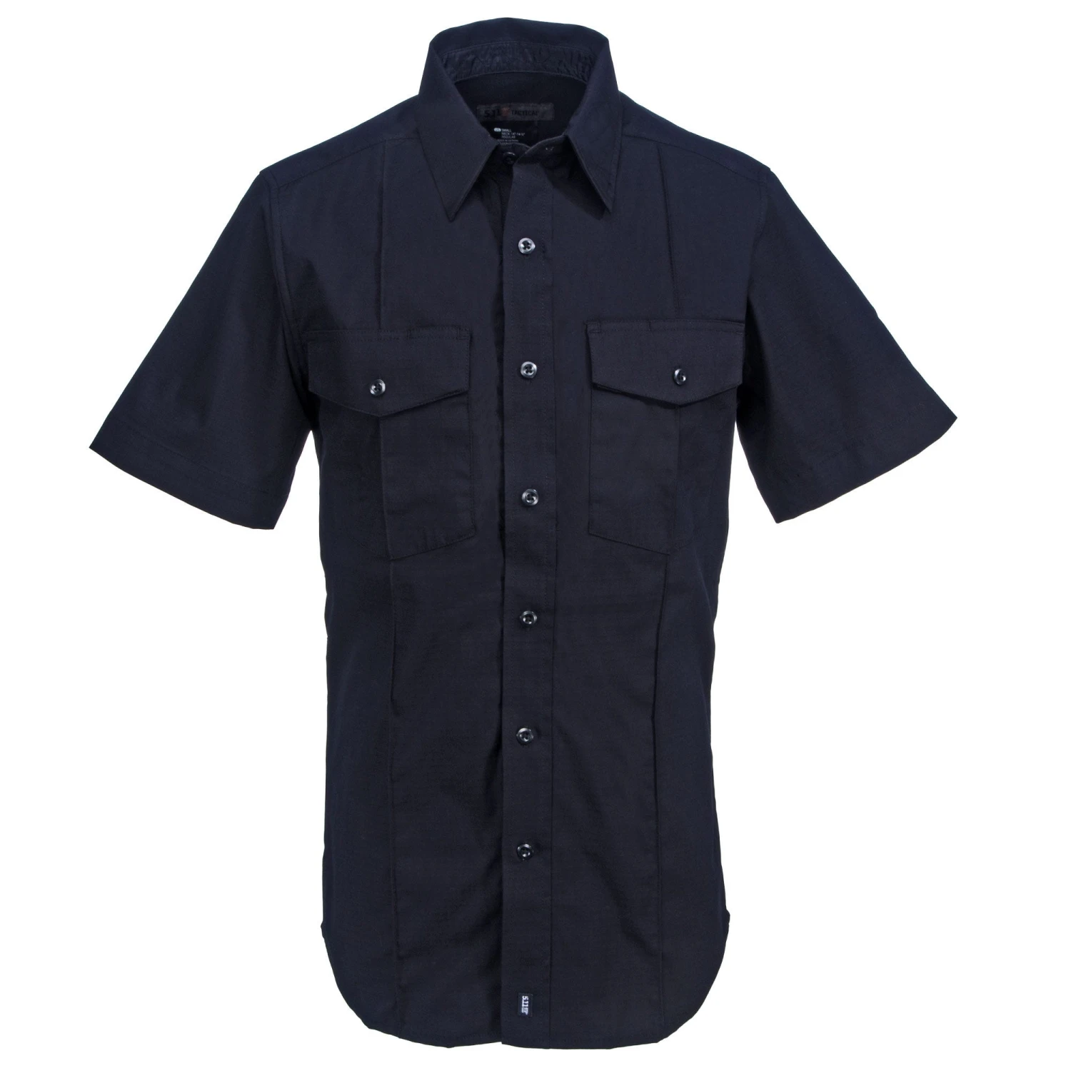 5.11 Tactical Shirts: Men's 71037 750 Midnight Navy Class A FlexTac Stryke Short Sleeve Shirt - Image 2
