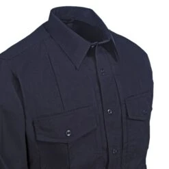 5.11 Tactical Shirts: Men's 72366 750 Midnight Navy Class B Stain-Resistant PDU Long Sleeve Shirt