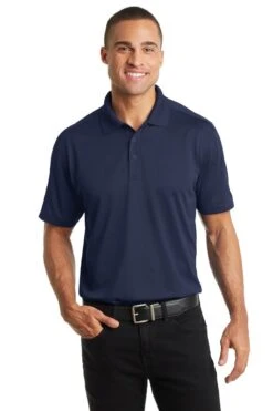 Port Authority Shirts: Men's K569 TB True Blue Diamond Jacquard Polo
