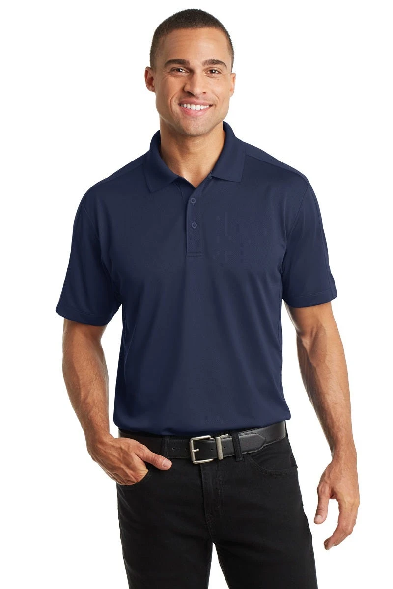 Port Authority Shirts: Men's K569 TB True Blue Diamond Jacquard Polo