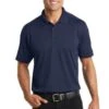 Port Authority Shirts: Men's K569 TN True Navy Diamond Jacquard Polo
