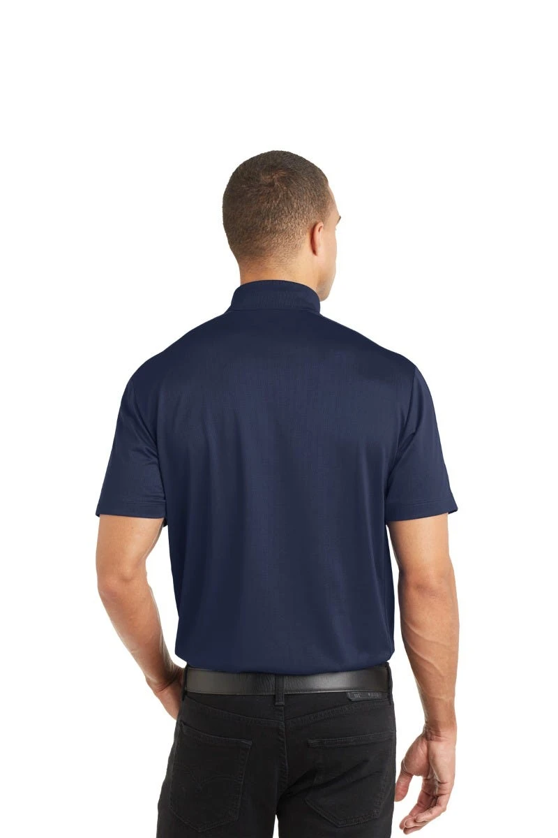 Port Authority Shirts: Men's K569 TB True Blue Diamond Jacquard Polo - Image 2