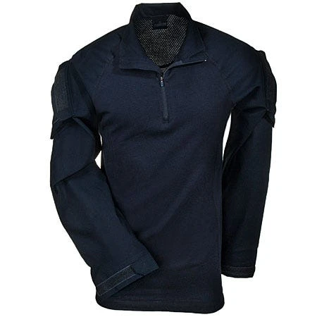5.11 Tactical 5.11 Shirts: Men's Navy Blue 72194 724 Rapid Assault Knit Tactical Shirt - Image 3