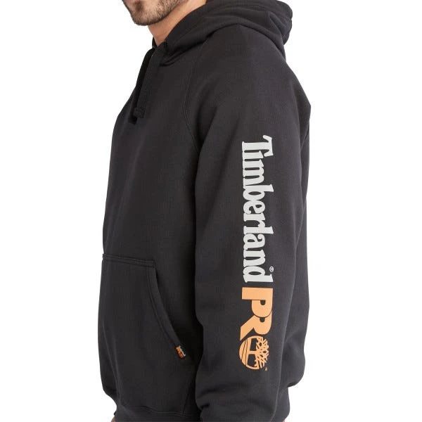 Timberland PRO Workwear: Men's TB0A1HVY 001 Black Hood Honcho Sweatshirt - Image 2
