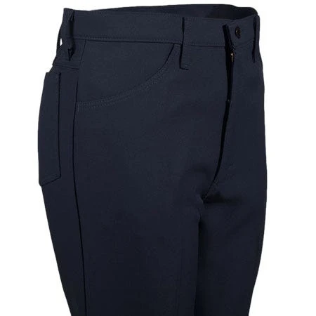 Wrangler Jeans: Men's Navy 00082 NV Wrancher Stretch Twill Dress Jeans - Image 4