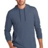 District Sweatshirts: Men's DT571 WI Washed Indigo Featherweight French Terry Hoodie