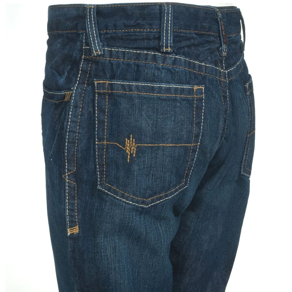 Ariat Jeans: Men's 10012555 Flame-Resistant Low Rise Shale M4 Boot Cut Jeans - Image 3