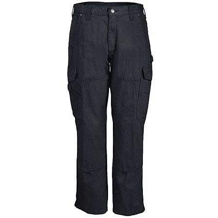 Carhartt Pants: Men's B342 BLK Black Ripstop Cotton Cargo Work Pants - Image 2