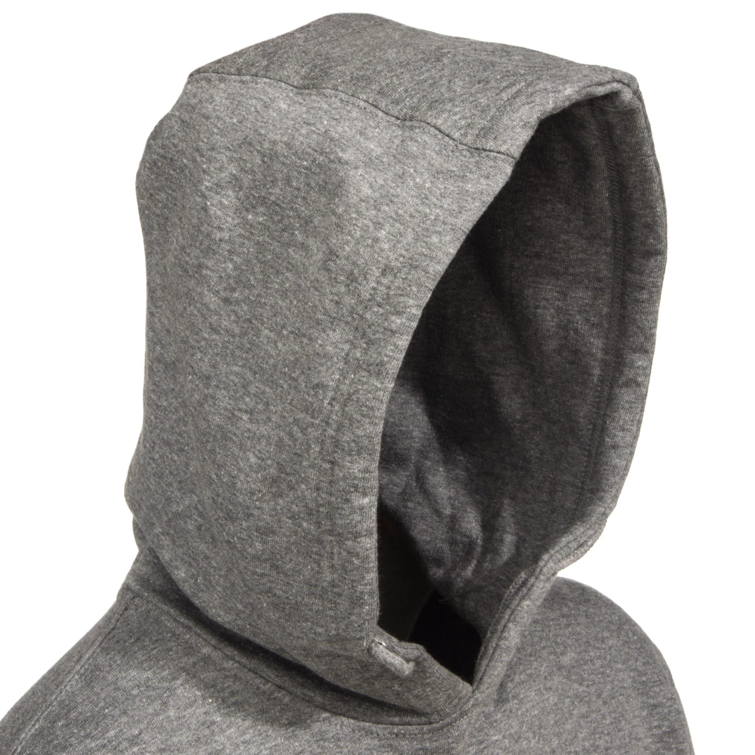 CAT Apparel Sweatshirts: Men's 1910709 004 Grey Hooded Trademark Banner Sweatshirt - Image 4