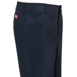 Dickies Pants: Women's Black FP321 BK Relaxed Fit Stretch Twill Work Pants