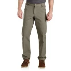 Carhartt Pants: 103279 251 Desert Rugged Flex Relaxed Fit Duck Utility Work Pant