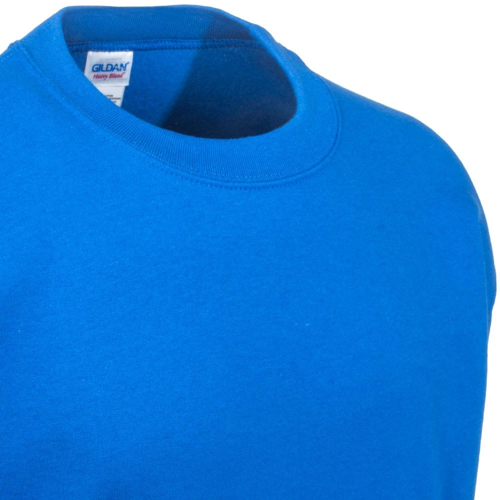 Gildan Sweatshirts: Men's Blue 18000 RYL Fleece Crew Neck Sweatshirt - Image 2