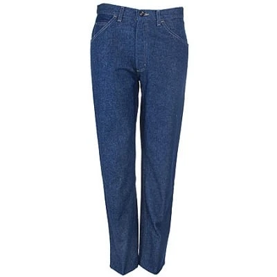 Bulwark Apparel: Men's PEJ4 DW Flame-Resistant Blue Denim Work Jeans - Image 4