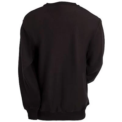 Sport-Tek Sweatshirts: Men's Black F280 BLK Heavyweight Crewneck Sweatshirt - Image 2