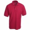 Port Authority Shirts: Men's Red Silk Touch Polo Shirt K500 RED