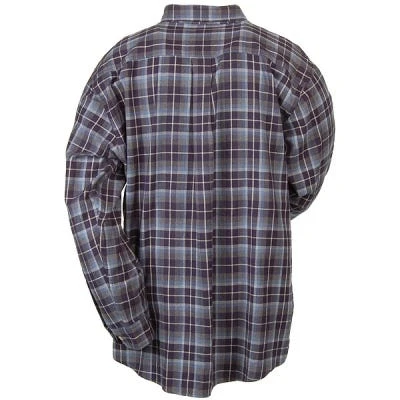 Carhartt Shirts: Midweight Flannel Work Shirt S137NVY - Image 2