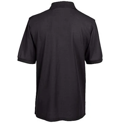 Port Authority Shirts: K500 BLK Silk Touch Black Sport Shirt - Image 2
