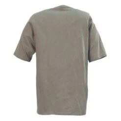 Carhartt Shirts: Men's K87 DES Desert Tan Pocket Short Sleeve Heavyweight Loose Fit T Shirt