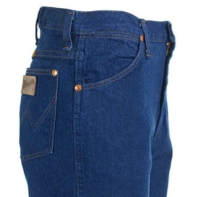 Wrangler Jeans: Men's Prewashed Indigo 0936 PWD Cowboy Cut Slim Fit Jeans - Image 4