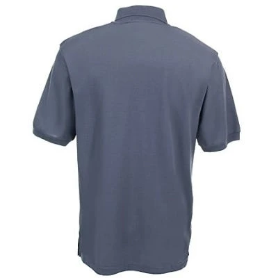 Port Authority Shirts: K500 STG Men's Grey Silk Touch Polo Shirt - Image 3