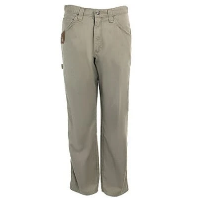 Wrangler Riggs Jeans: Men's Dark Khaki 3W020 DK Cotton Ripstop Carpenter Jeans - Image 4