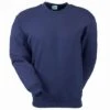 Gildan Sweatshirts: Cotton Blend Fleece Navy Sweatshirt 18000 NVY