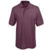 Port Authority: Silk Touch Men's Burgundy Knit Shirt K500 BRG