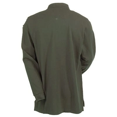 5.11 Tactical Shirts: Long Sleeve Green Polo Shirt 42056 860 - Image 3