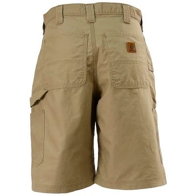 Carhartt Shorts: Men's Dark Khaki B147 DKH Cotton Canvas Work Shorts - Image 2