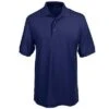Port Authority Shirts: Silk Touch Navy Knit Polo Shirt K500 NVY