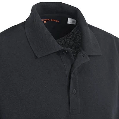 5.11 Tactical Shirts: Men's Black Cotton Polo Shirt 41060 019 - Image 3