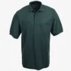 Port Authority Shirts: Men's Silk Touch Green Polo Shirt K500P DGR