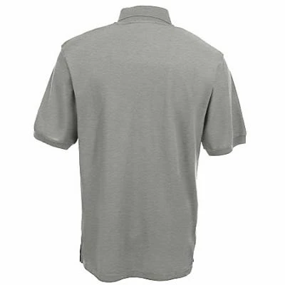 Port Authority Shirts: Men's Silk Touch Grey Polo Shirt K500P GRY - Image 3