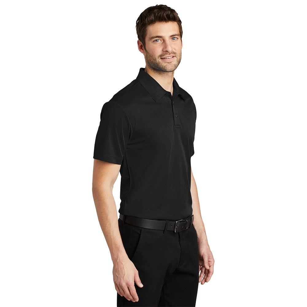 Port Authority Shirt: Men's K540 BLK Black Silk Touch Performance Polo