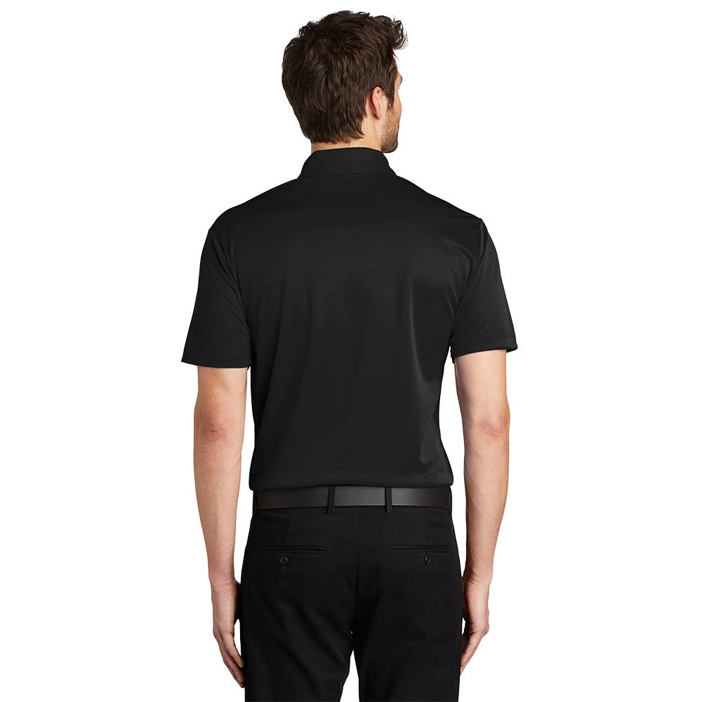 Port Authority Shirt: Men's K540 BLK Black Silk Touch Performance Polo - Image 2