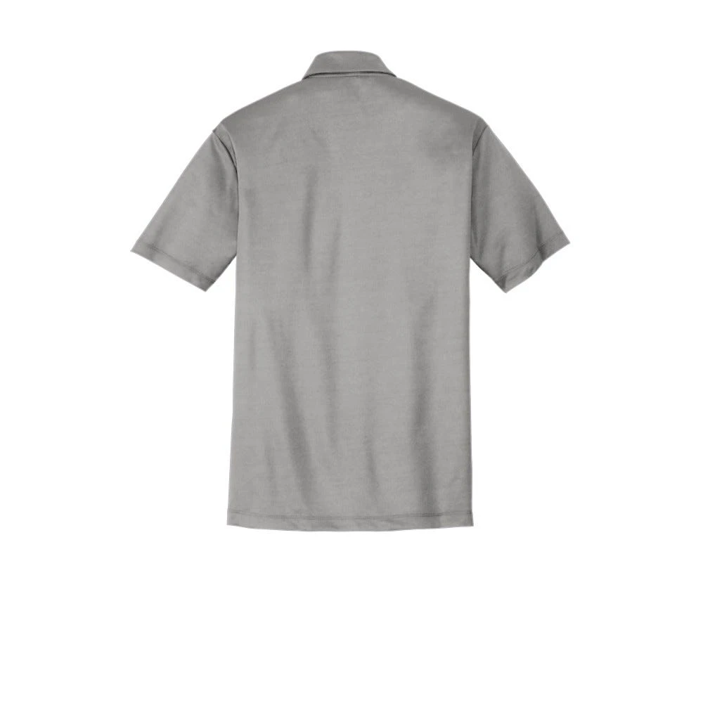 Port Authority Shirt: Men's K540 GRY Gusty Grey Silk Touch Performance Polo - Image 6