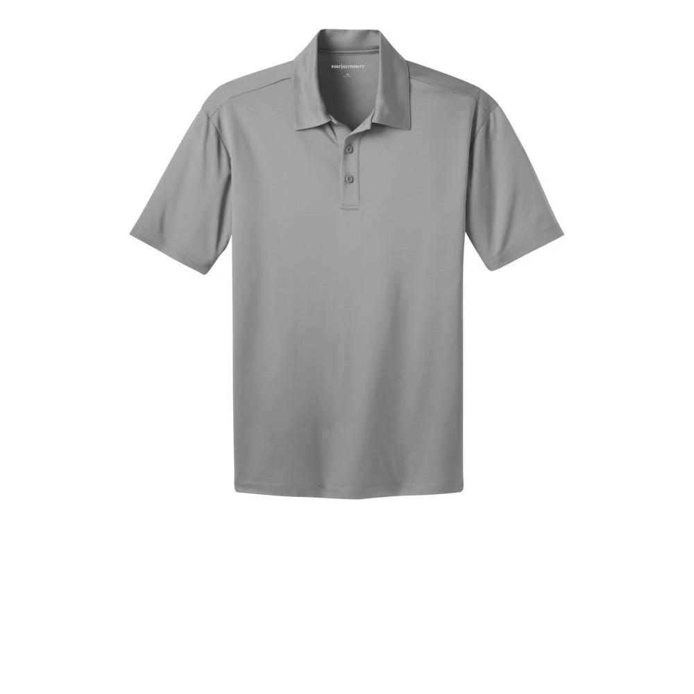 Port Authority Shirt: Men's K540 GRY Gusty Grey Silk Touch Performance Polo - Image 5