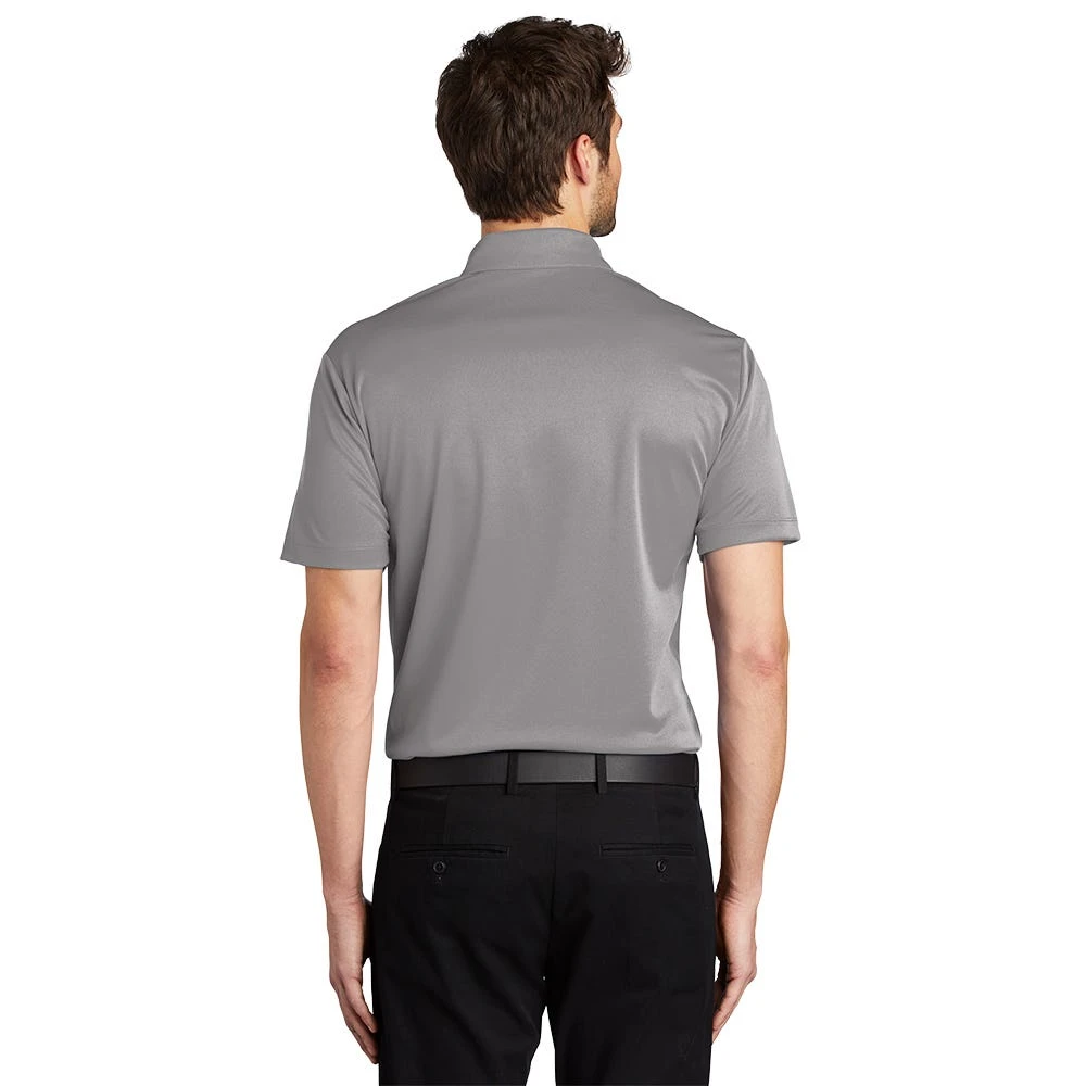 Port Authority Shirt: Men's K540 GRY Gusty Grey Silk Touch Performance Polo - Image 2