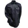 Wrangler Shirts: Men's Black MS70819 Cowboy Cut Long Sleeve Twill Shirt