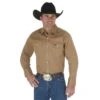 Wrangler Shirts: Men's MS71519 Rawhide Authentic Cowboy Cut Work Shirt