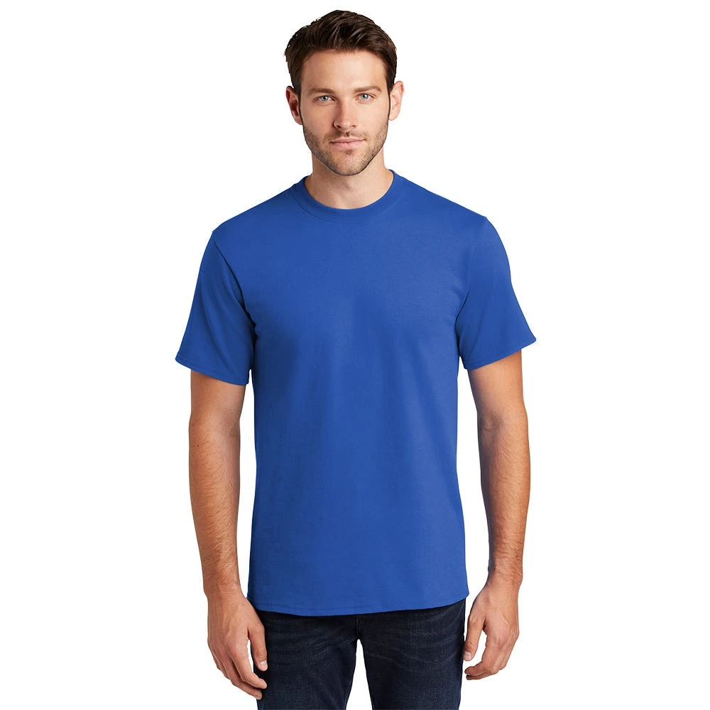 Port & Company Shirts: Men's Royal Blue PC61 RYL Essential T-Shirt - Image 3