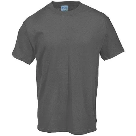 Port & Company Shirts: Men's Charcoal PC61 CHR Essential T-Shirt - Image 3